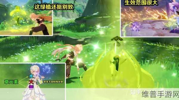原神草主技能全解析与草系主角色技能倍率一览