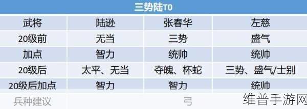 三国志战略版，开荒阵容大揭秘，武将组合推荐指南
