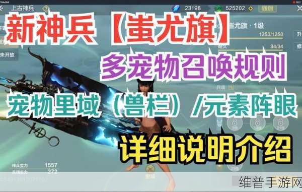 妄想山海神兵升级全指南，助你战力飙升