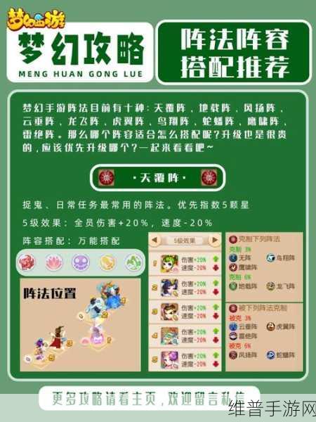 梦幻西游阵法克制：深度解析梦幻西游阵法克制机制与战术应用