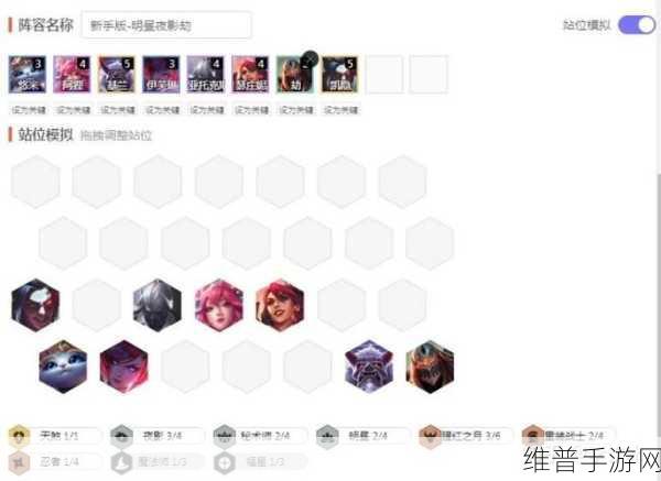 手游云顶之弈，明昼夜影劫阵容全解析