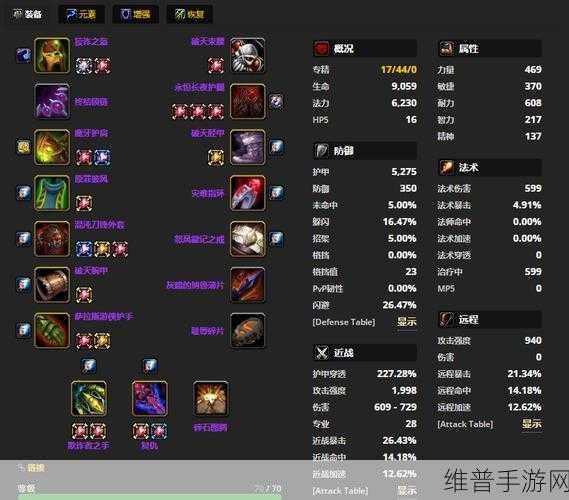wlk增强萨满装备属性优先级：WLK增强萨满装备属性优先级全面解析与推荐