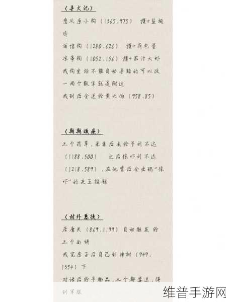 探秘一梦江湖拼图任务的玩法秘籍