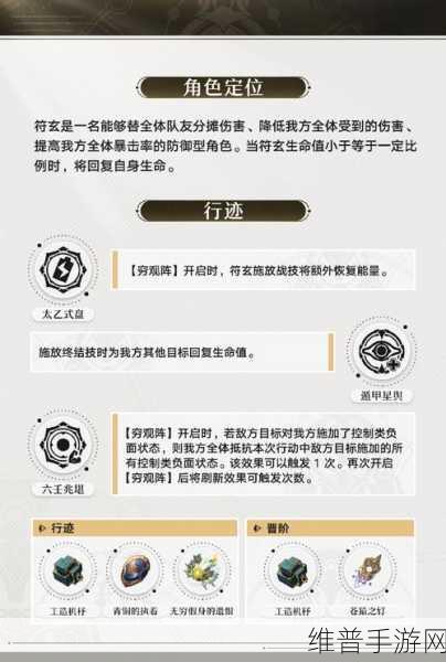崩坏星穹铁道符玄突破材料全解析