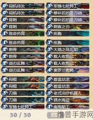 炉石传说单刀油贼卡组全方位解析与搭配指南