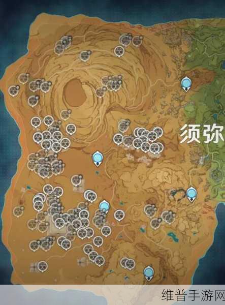 原神千壑沙地，观景点全揭秘，领略沙漠奇景