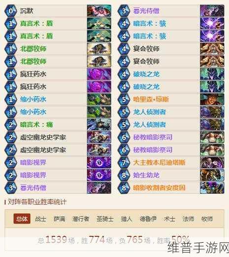 炉石传说加基森新版脏龙牧卡组深度剖析与实战指南