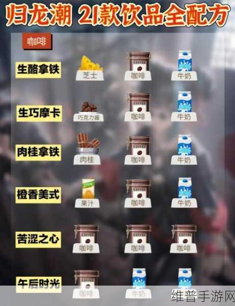 原神烟霞蔽芾隐藏饮品配方全攻略