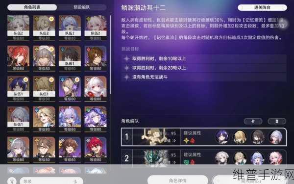 崩铁火队开荒神级阵容搭配指南