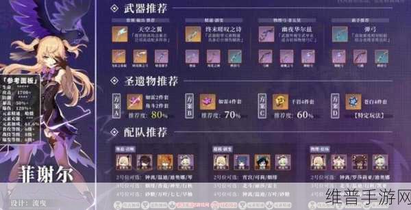 原神菲谢尔武器圣遗物的绝佳搭配指南