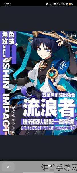 原神，流浪者全方位培养指南，掌控散兵的强大力量