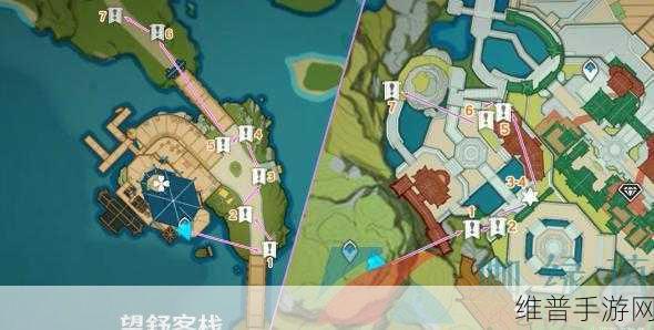 原神霓裳花高效采集秘籍，路线大公开