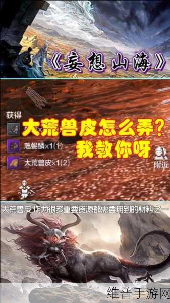 妄想山海，探秘大荒兽皮的多样获取之道