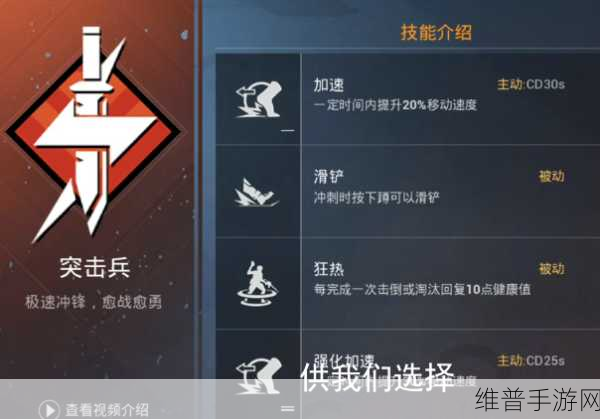 和平精英特种作战阵容搭配全攻略