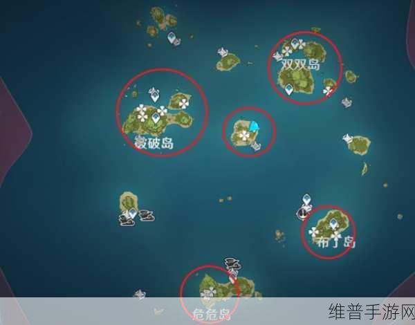 原神，轻松获取奇异的海螺与海边三个神秘宝箱