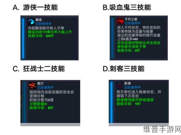 元气骑士免费三技能全解析