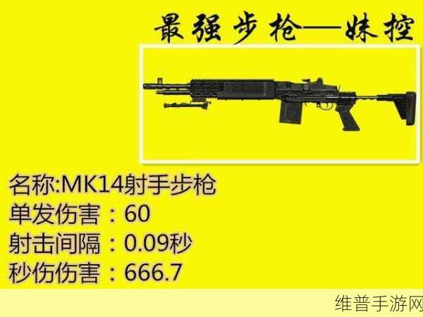 香肠派对中 MK14 配件的完美搭配指南及连发设置技巧