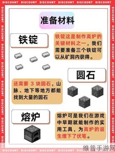 我的世界手机版高炉使用全攻略