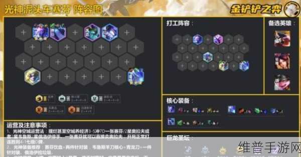金铲铲之战 S7，巨龙之巢顶级阵容全攻略