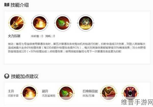 王者荣耀，深度解析鲁班大师的神奇技能