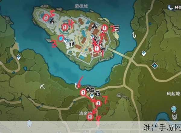 原神蒙德城宝箱位置全解析