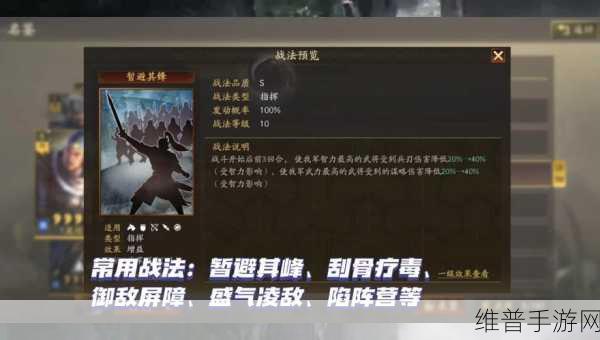 三国志战略版刘备全方位攻略指南