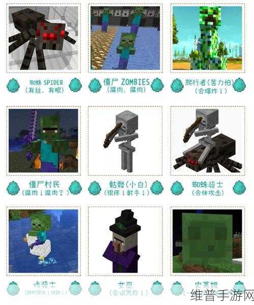 我的世界生物图鉴书全解析，探索无限创意的奇妙生物世界