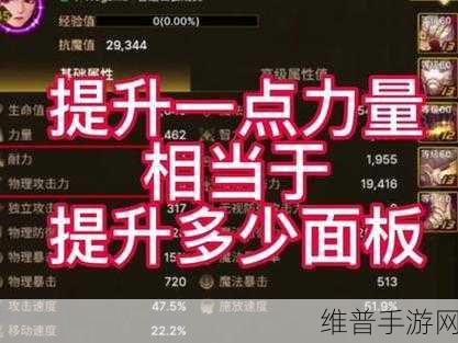 DNF手游攻略，深度解析力量与物理攻击的关系