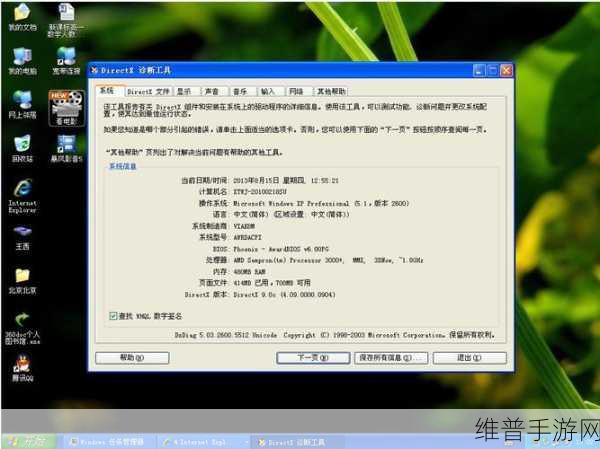 英雄联盟手游DirectX报错解决方案全攻略