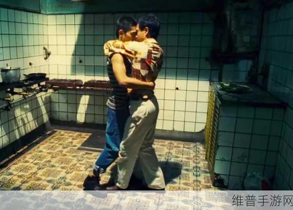 两个男生互相亲吻原声音没有音乐：1. 亲吻的瞬间：情感与无声的交融