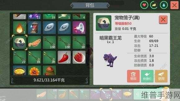 创造与魔法，单刷霸王龙的致胜秘籍