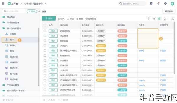 国内外十大免费crm软件推荐：1. 免费CRM软件推荐：提升企业管理效率的最佳选择