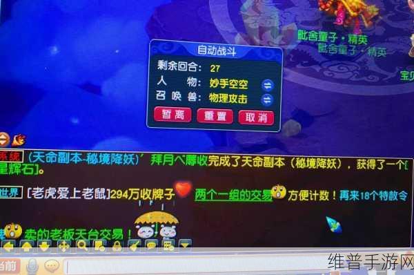 梦幻西游无双版，深度解析黑宝石的神奇作用