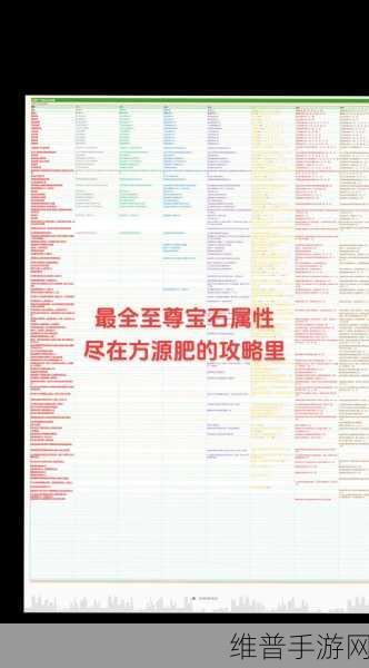 向僵尸开炮宝石搭配秘籍，全面提升战斗力