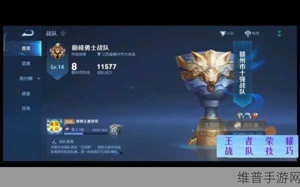 王者荣耀战队筹备全攻略，如何高效响应并助力战队成立