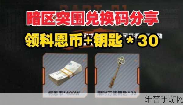 暗区突围 2022 永久有效兑换码秘籍大公开