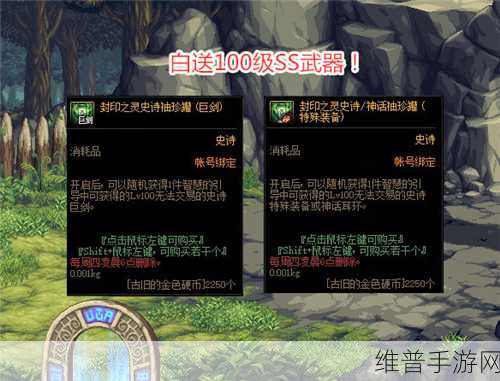 DNF领主之塔武器罐子深度解析，珍稀史诗武器等你开启