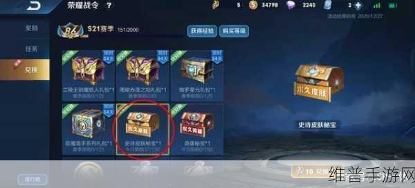 王者荣耀内测幸运皮肤宝箱全攻略，解锁珍稀皮肤的秘密