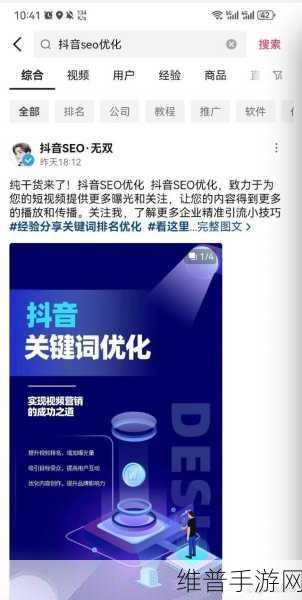 后SEO短视频页入口引流：1. 如何利用SEO优化提升短视频的曝光率？