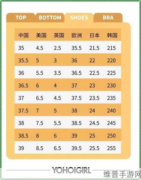 亚洲M码和欧洲S码区别：亚洲M码与欧洲S码的标准对比及适用性分析