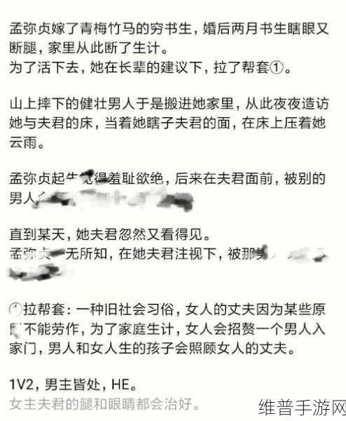 夫君摔断腿后：1. 夫君摔断腿后，意外开启的生活新篇章