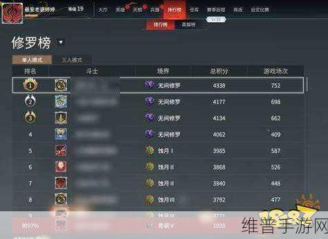 永劫无间无双修罗积分全解析，登顶秘籍在此