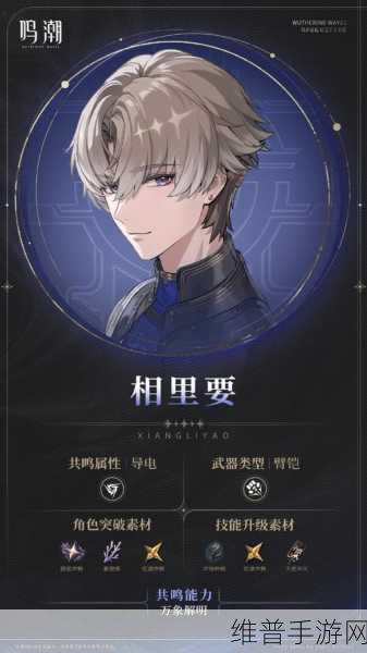 鸣潮相里要武器抉择指南，助你称霸战场