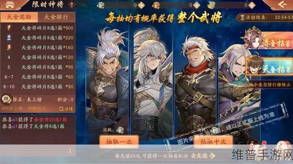 少年三国志 2 武将觉醒秘籍，战力飙升的关键