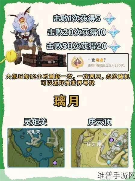 原神丘丘游侠位置全攻略，刷新位置详解