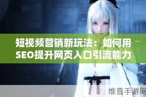 seo短视频网页入口网站：1. ＂提升网站流量的短视频策略与技巧