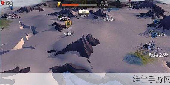 冰原守卫者，探寻二级石头地图的神秘所在
