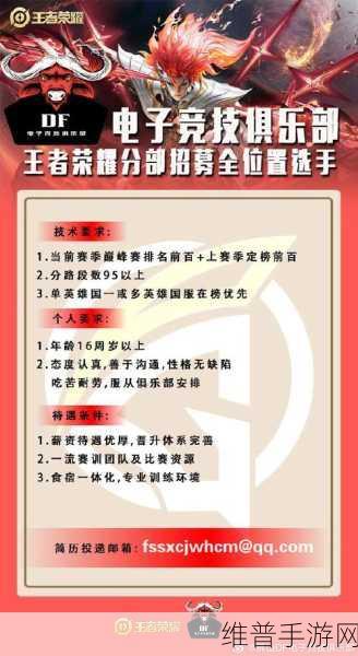 王者荣耀战队招募攻略，如何高效邀请人参加