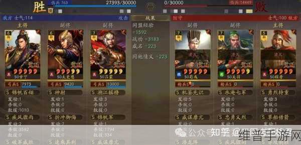 三国志战略版深度解析，吕蒙程普组合威力无穷
