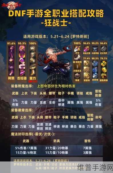 DNF刺客110级版本装备搭配全攻略